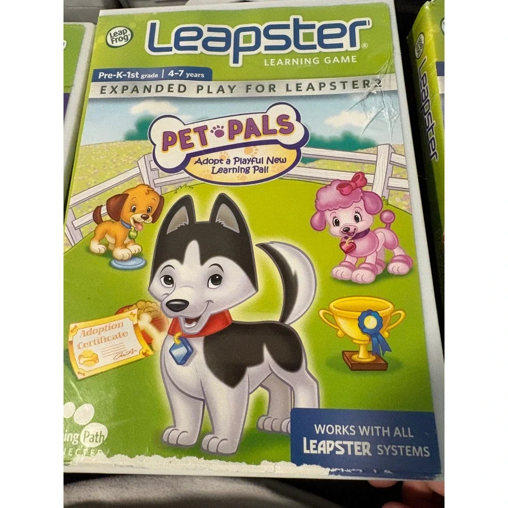 LeapFrog Leapster Learning Game Lot of 6 Nemo Princess Backyardigans Pet Pals